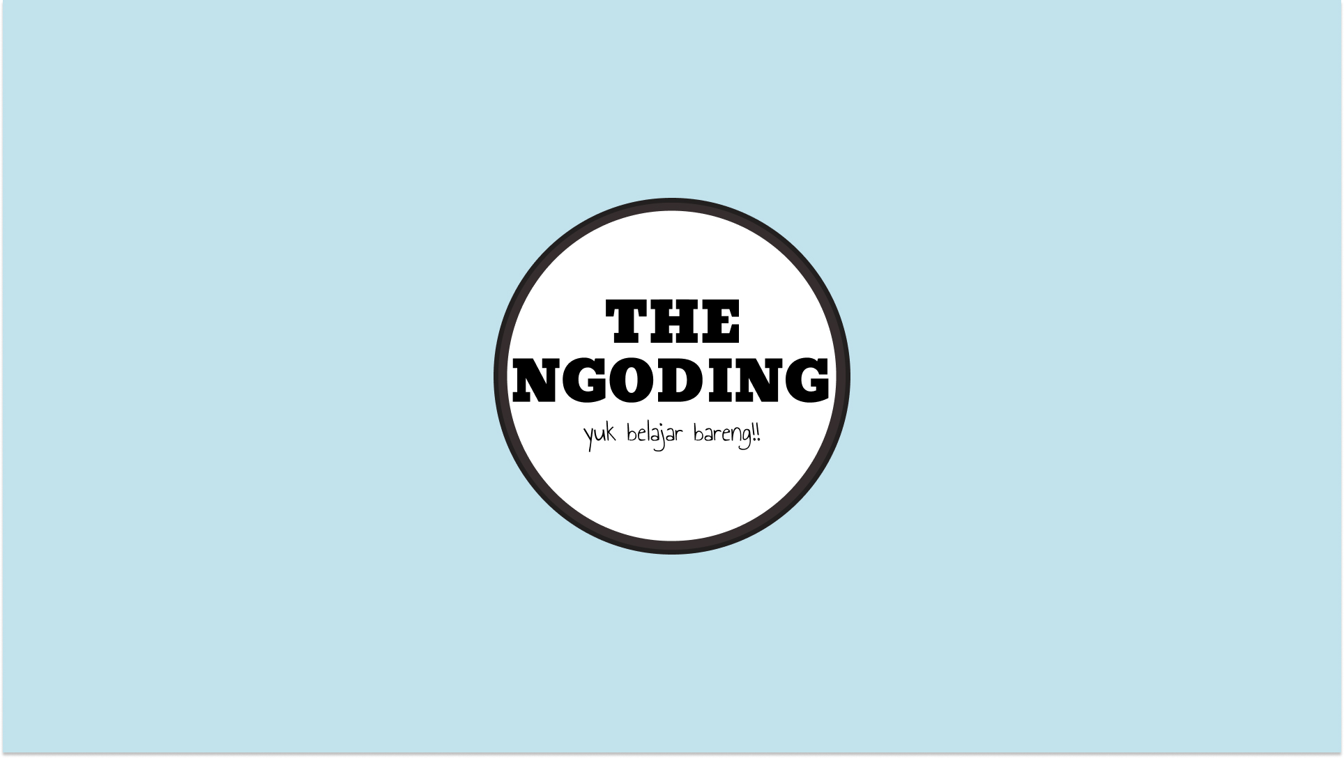 The Ngoding